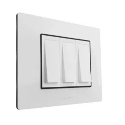 HOSPER 16 Module Cute White Polycarbonate Modular Switch Cover Plate, RCT10-picture-27