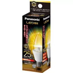 Panasonic LED Bulbs, Chandelier Bulb Type LDC5LE17CDW2 70082522 - Made In Japan-picture-48