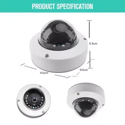 Justrack IP Vehicle Camera With Mic 2 MP 1080x1920 P, JT-C393A-D IPC With Mic image 3