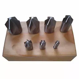 Westward Countersink Set 82 Degrees 7 High Speed Steel Bright, 21ML26-image-2