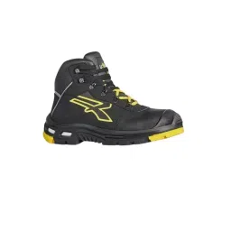 UPower Red Lion Black, Yellow Aluminium Toe Capped Mens Safety Boots, UK 8, EU 42, RL10524-42-picture-10