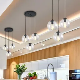 KINIS Modern and Unique Style Transparent Quirky Ceiling Lamp-40
