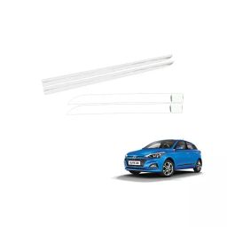 Auto Pearl O.E Type Chrome Silver Car Side Beading for i20 Elite 2018-image-43
