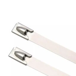 Raychem Ball Lock Cable Ties Non-Magnetic Stainless Steel White 1000 mm, DAA1000399 (Pack of 100 Pcs)-image-50