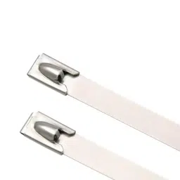 Raychem Ball Lock Cable Ties Non-Magnetic Stainless Steel White 680 mm, DAA1000089 (Pack of 100 Pcs)-image-20