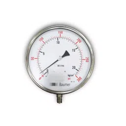 Baumer 250 mm 0-21kg/cm2 Pressure Gauge AL-J-2-4BM-21KG-picture-21