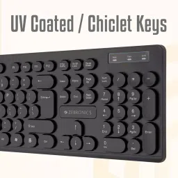 Zebronics K24 Black Wired USB Keyboard 104 Keys image 5