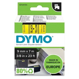 DYMO 9mm x 7m Black Print on Yellow Tape Self-Adhesive Labels for Label Printer, V150226-image-21
