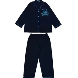 shopbloom Unisex Kids Printed Night suit-picture-4