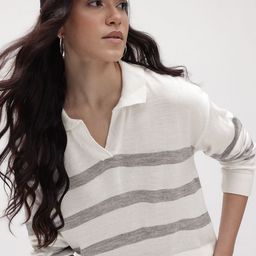 The Roadster Life Co. Striped Acrylic Pullover-image-24