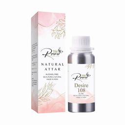 THE RUPAWAT Perfumery House Desire 108 Natural & Pure Alcohol Free Attar - 25 ml-image-75
