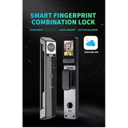 GOLENS Digital Door Lock with 3D Face ID Recognition Biometric, X82 image 4
