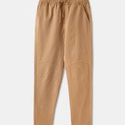 R&B Boys Mid-Rise Regular Fit Cotton Trousers-image-61