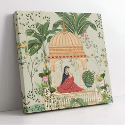 SAF Green & Red 1 Piece Wood Other Wall Paintings-image-66