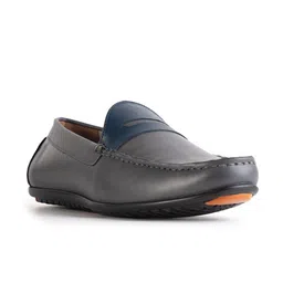 MONKSTORY Men Dual Tone Driving Slip On Loafers-picture-11