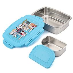 Disney Frozen Stainless Steel Lunch Box With Container - Blue-picture-14