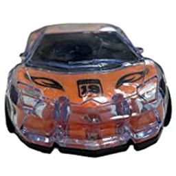 Akn Toys Racing Colorful Toy Sports Car Transparent Body Bright Lights - Multi Color-20