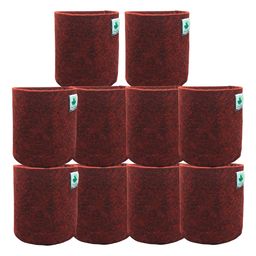 Geo Fabric Grow Bags - Set of 10-22