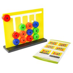 ADKD Slide Puzzle Match Puzzle Pattern Making Activity Toy Brain Teaser Game - Multicolor-19
