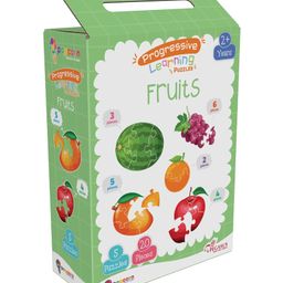 Popcorn Games & Puzzles Progressive Learning Puzzle - Fruits | Educational Jigsaw Puzzle for Kids 3 Years & Above-image-94