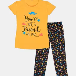 Tee Weavers Girls Printed Night suit-image-40