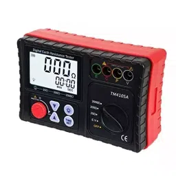 amiciSense Earth Resistance Tester High Precision Megohmmeter with Ground Voltage and Resistance Test with LCD Display image 5