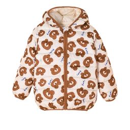 Hopscotch Boys Animal Printed Hooded Puffer Jacket-picture-42