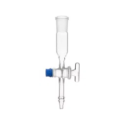 Supertek Adapter Socket To Flexible Tubing Straight Connection With Glass Stopcock, 14.412.0020-27