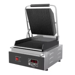 MIDD=Kitchen Panini Grill with Cooking Plate 230x220 mm 1800 W, Panini MK09-42