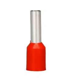 IBCab 1 Sq. mm Tinned Copper Single End Sleeve Lug, E1008, Assorted Color (Pack of 200) image 1