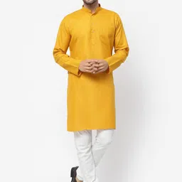 TS LIFESTYLE Men Thread Work Kurta-image-67