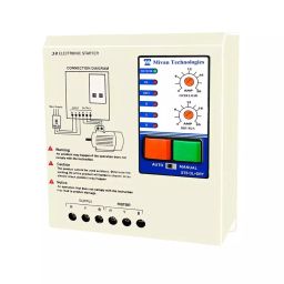 Mivan Technologies Three Phase Analog Motor Starter Panel for up to 10 HP, STS OL D-47