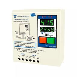 Mivan Technologies Three Phase DOL Digital Starter for up to 10 HP Motor, DP301S RTC-43