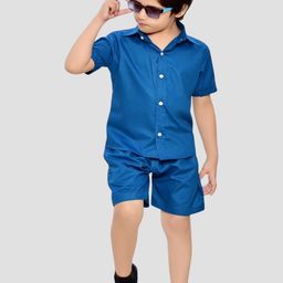 Club96 Kids-Boys Blue Clothing Set-image-99
