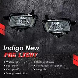 Auto Pearl Fog Lamp Lights With Wiring kit & Switch Compatible For Tata Indigo New (Without Plastic Sash Cover) image 4