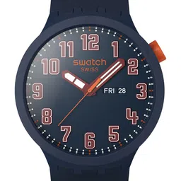 Swatch ESSENTIALLY CONFIDENT Unisex Printed Dial & Straps Analogue Watch SB01S700-55
