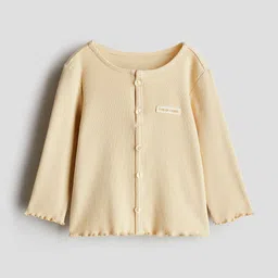 H&M Button-Detail Jersey Top-image-37