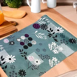 Aura Green Set of 1 Water Resistant Shelf Liner Organisers-15