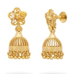 Raj And Deb Gold-Plated Brass Earrings-picture-40