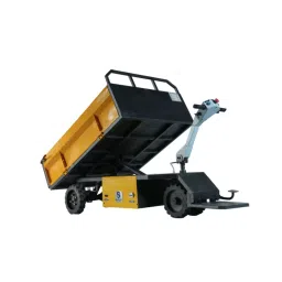 Smith 1000 Kg (1 Ton) Tipper Trolley with Solid Rubber Tyers-32