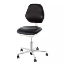 Bosch Rexroth Black Leather Desk Chair, 120kg Weight Capacity, 3842527162-picture-42