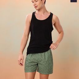 Mast & Harbour Men Pack of 2 Geometric Printed Boxers-10
