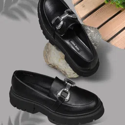 Nine West Women Embellished Slip-On Loafers-image-19