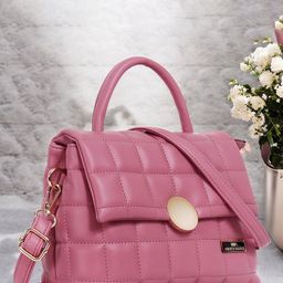 WOMEN MARKS Striped PU Sling Bag with Quilted-54