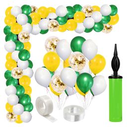 Zyozi Latex Birthday Balloons Decor with Pump Multicolour - Pack of 78-16