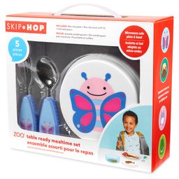 Skip Hop Zoo Table Ready Set Butterfly  Pink & Blue-20