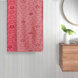 FABINALIV Set of 2 Multicolor Geometric Cotton Kids Bath Towels (110X60 cm)-image-87
