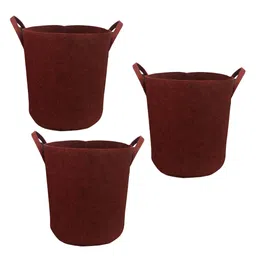 sow & grow Geo Fabric Grow Bag - Set of 3-picture-12