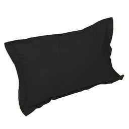 Filymore Plain Solid Single Bedsheet with Unique Colour Pattern Designer Bedsheet Made Of Pure Microfiber with 1 Pillow Cover - Yellow & Black image 3