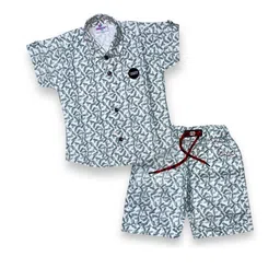 FLUEMART Boys Green Clothing Set-46
